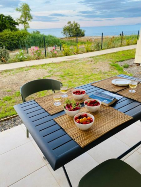 Residence Marina di Bravone - appartement 6 personnes (5 adultes max.) Vue Mer RDC N26